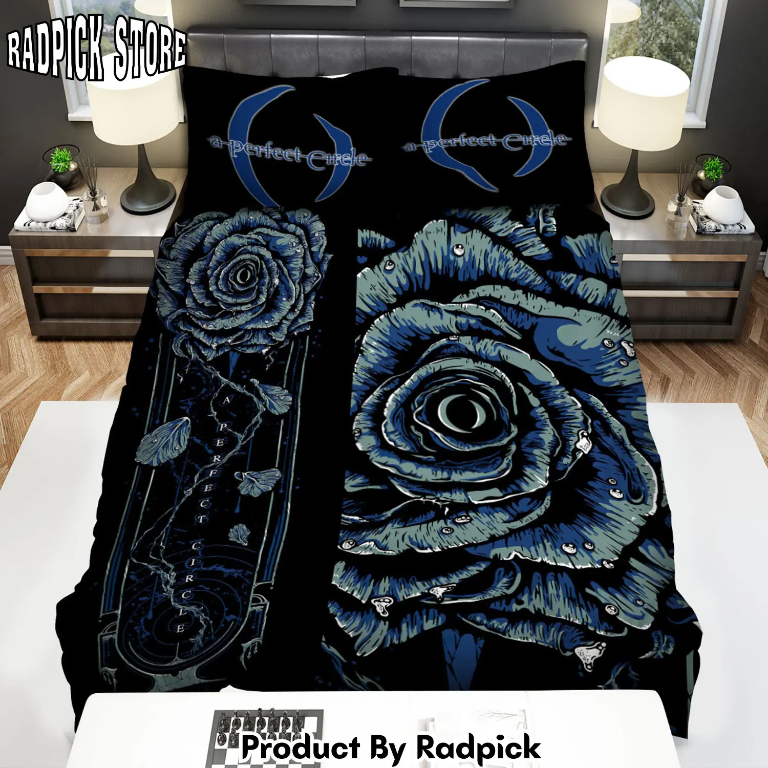 Radpick a perfect circle roses art bed sheets spread comforter duvet cover bedding sets rp3278920
